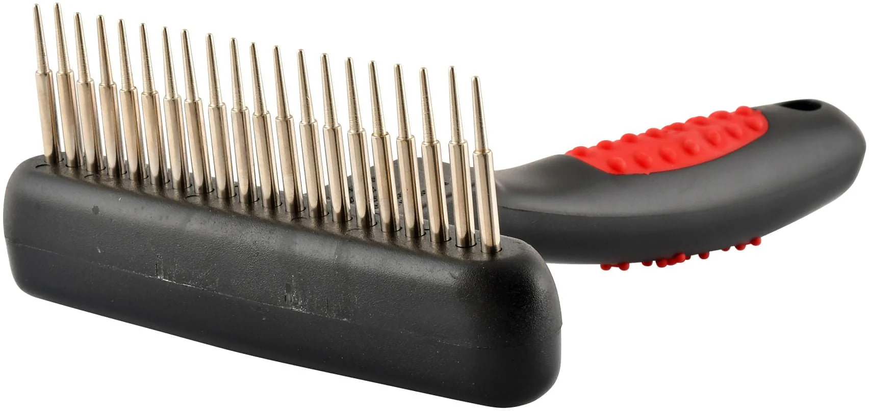 Jeffers Magic Spring Undercoat Rake for Pet Grooming - Image 4