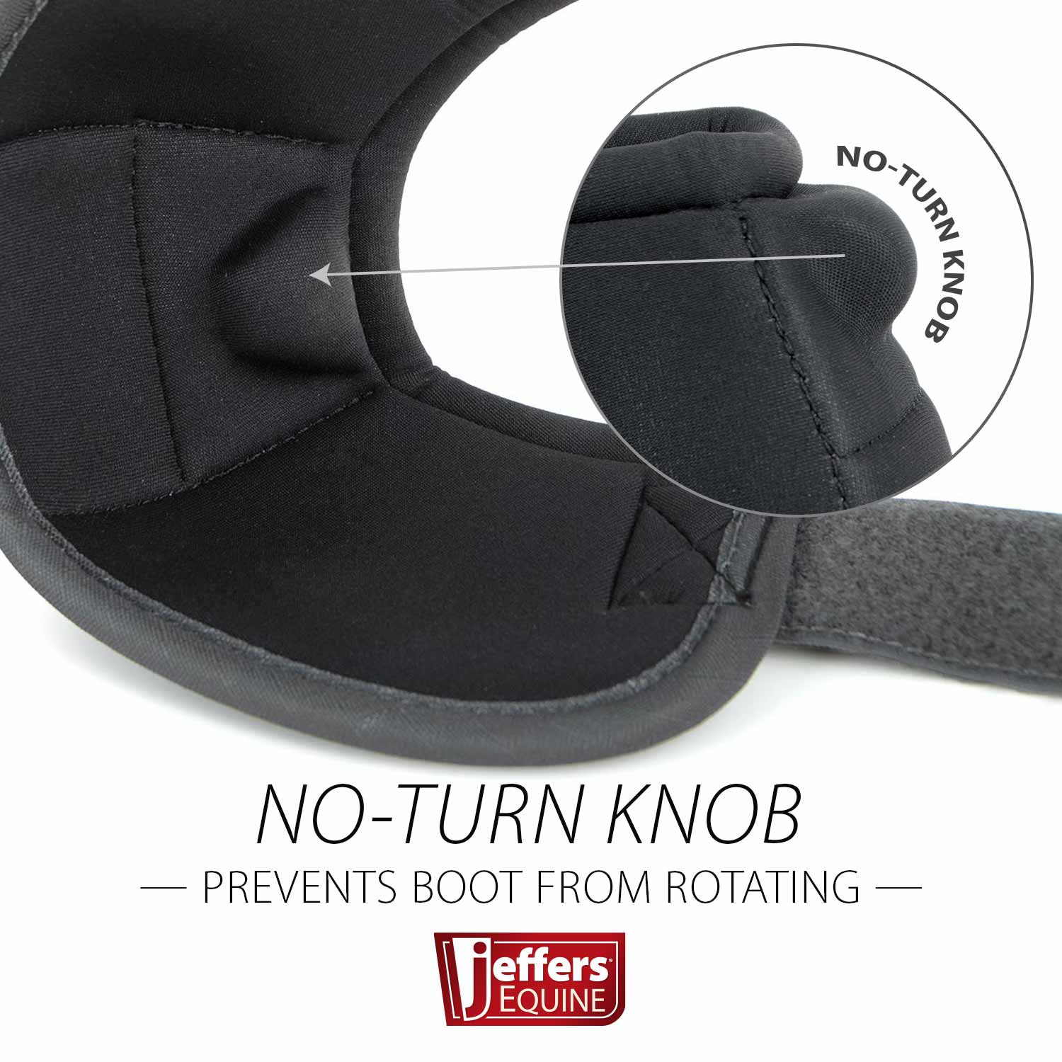 Jeffers No-Turn Bell Boots for Horses, Solid Colors, 2 ct - Image 15