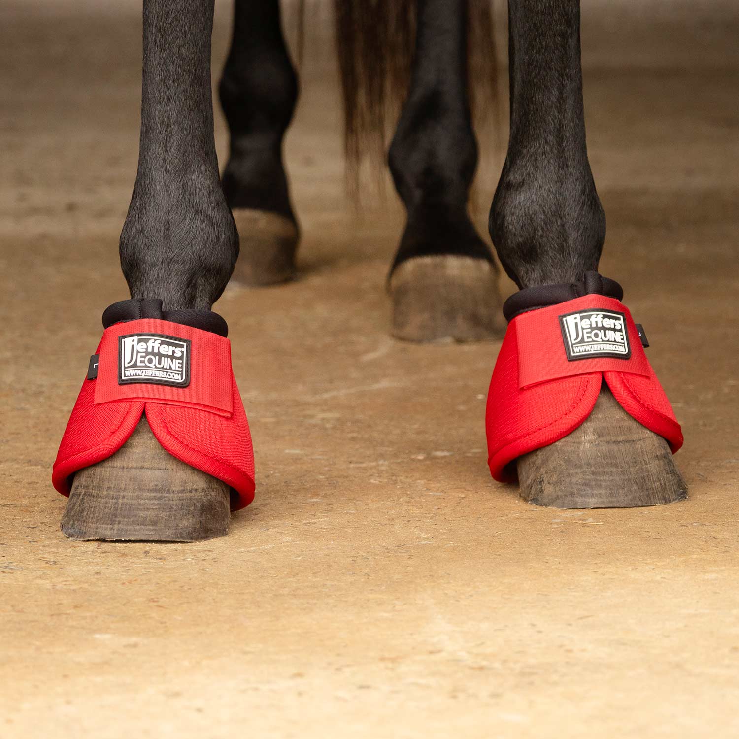 Jeffers No-Turn Bell Boots for Horses, Solid Colors, 2 ct - Image 20