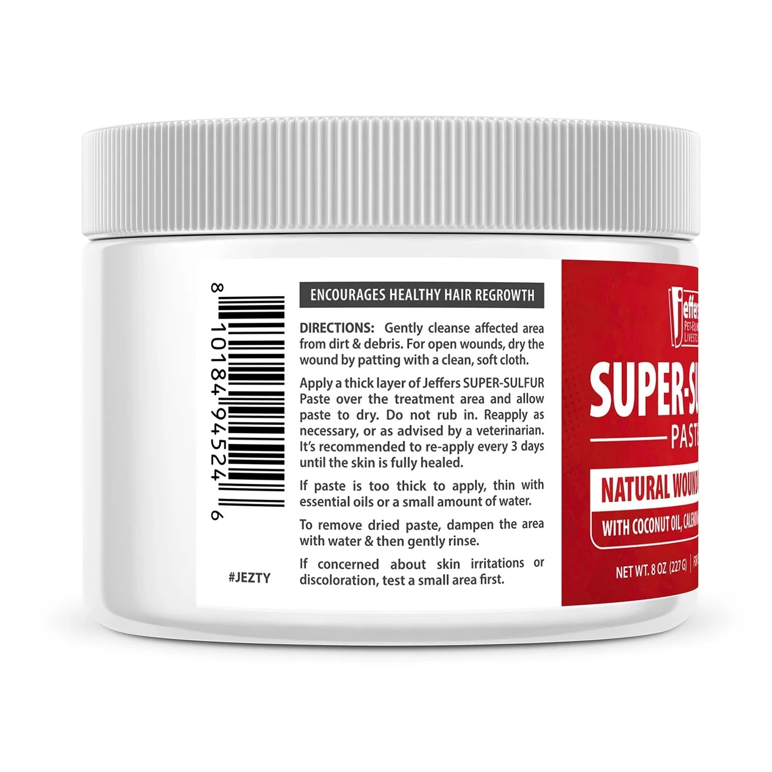 Jeffers Super-Sulfur Skin & Wound Healing Paste for Pets, Horses, & Livestock - Image 8