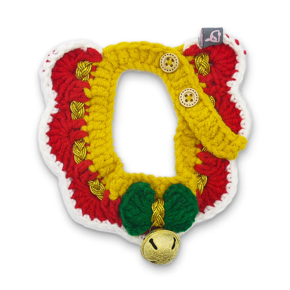 Jingle Bell Crochet Collar - Image 2