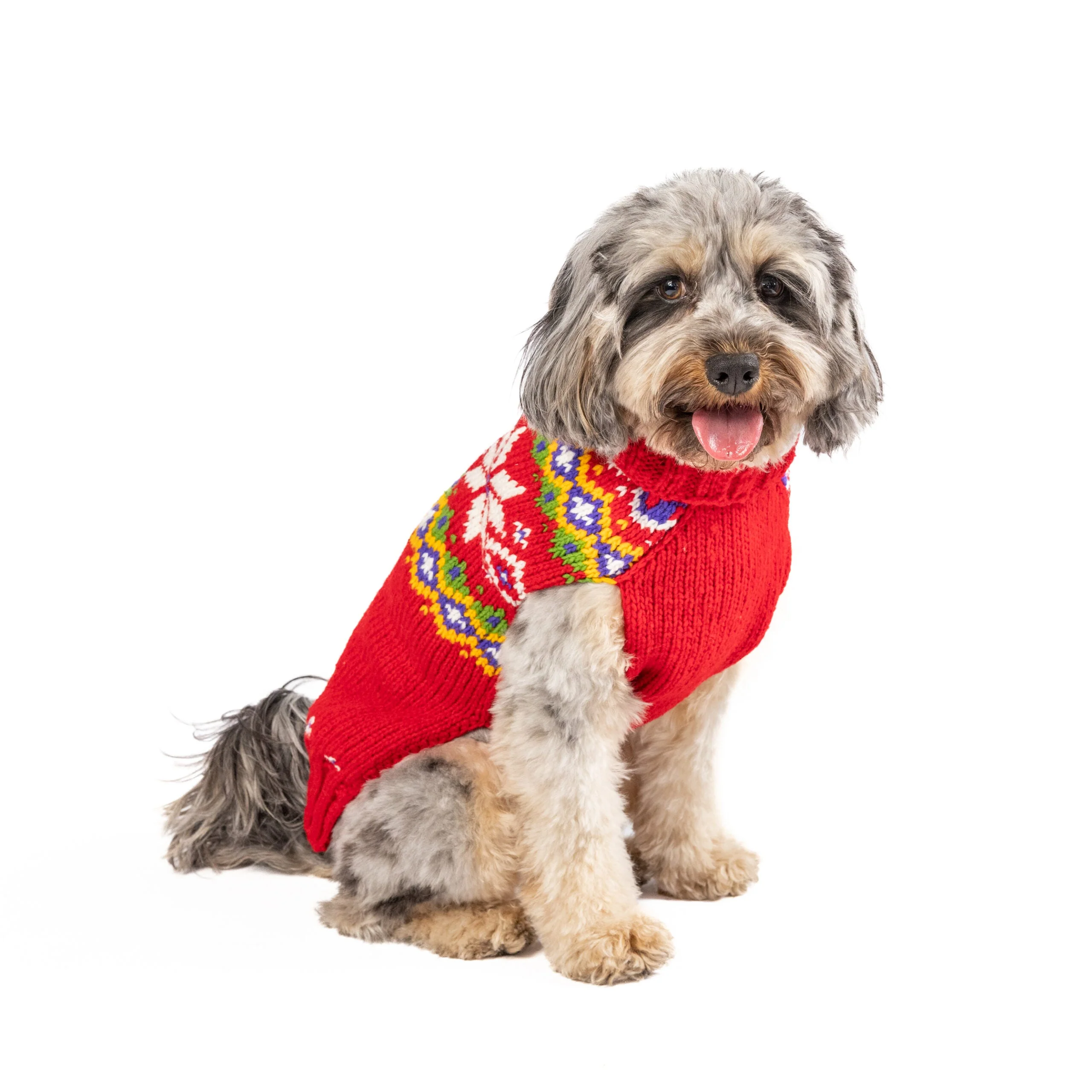 Jolly Red Dog Sweater - Image 3