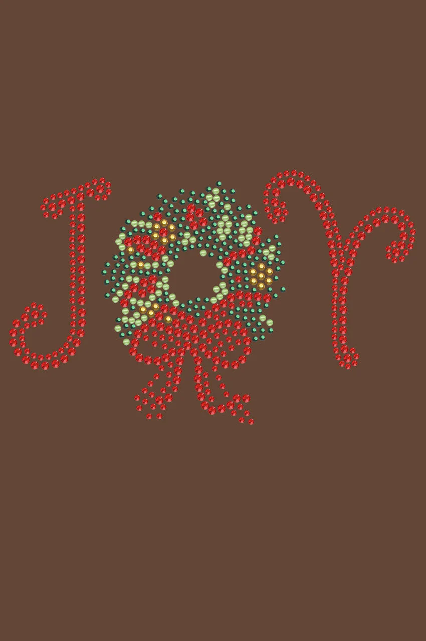 Joy Christmas Wreath - Bandana - Image 12