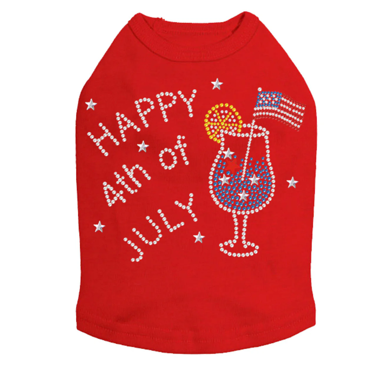 July 4th Cocktail - Dog Tank - Image 8