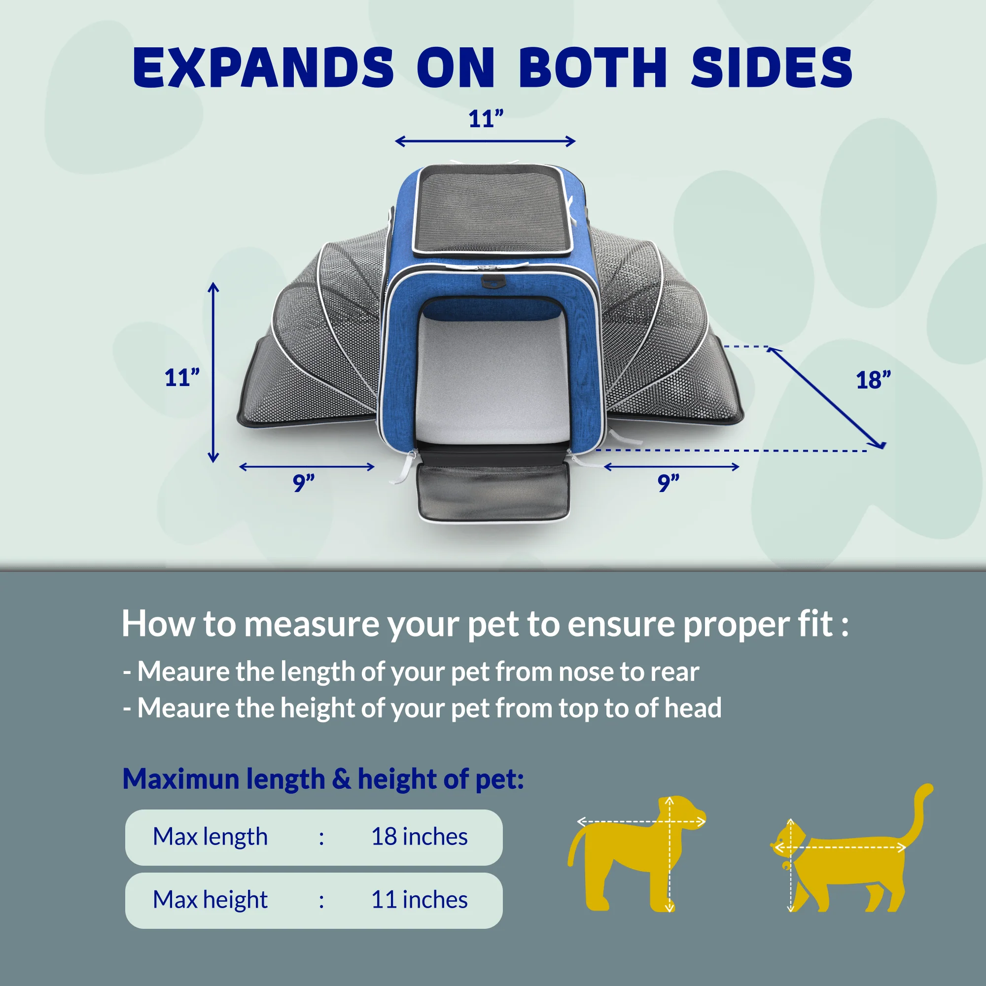 Katziela Rolling Rover Airline Compliant Expandable Wheeled Pet Carrier - Image 32