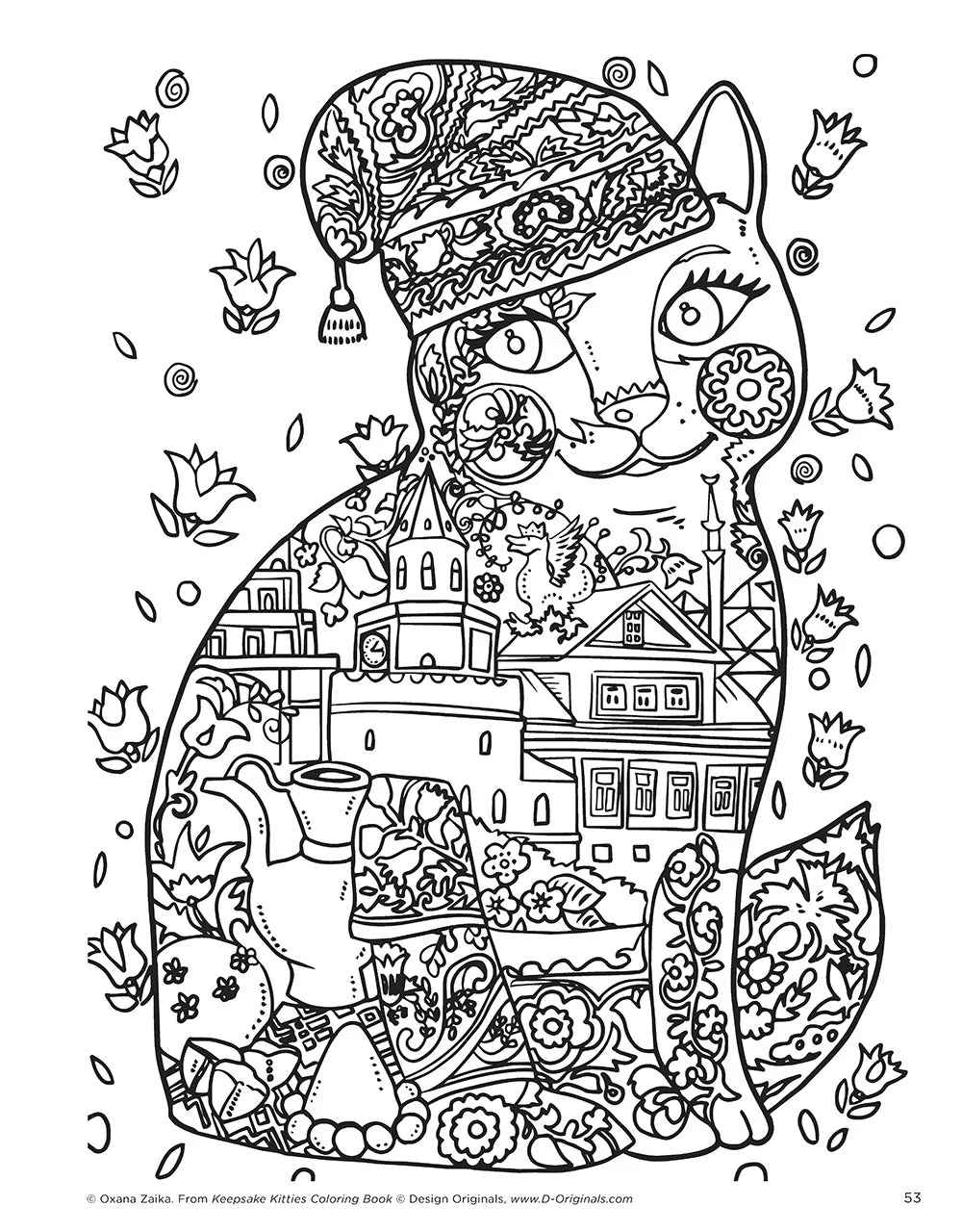 Keepsake Kitties Coloring Book - Image 7