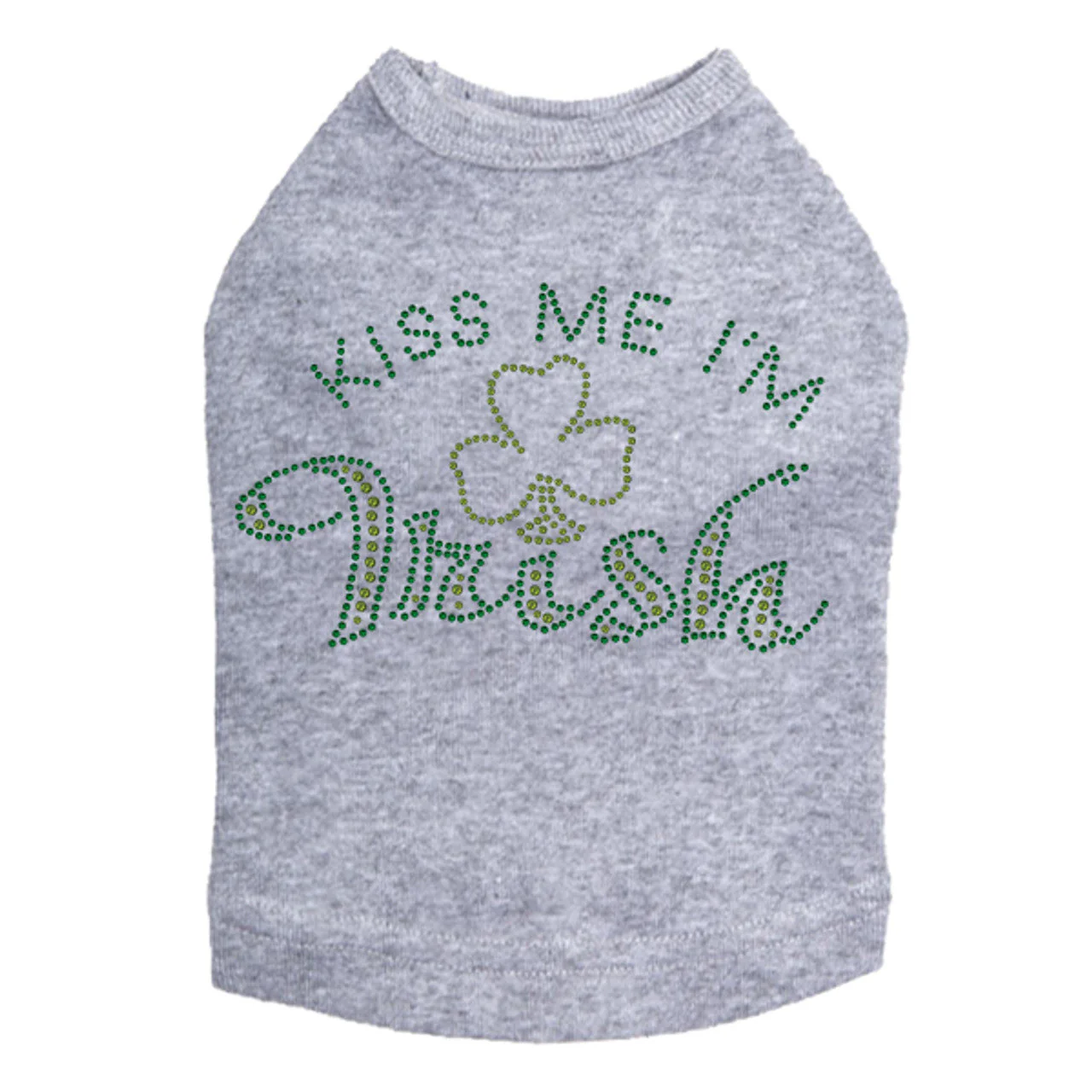 Kiss Me Im Irish 1 - Dog Tank - Image 2