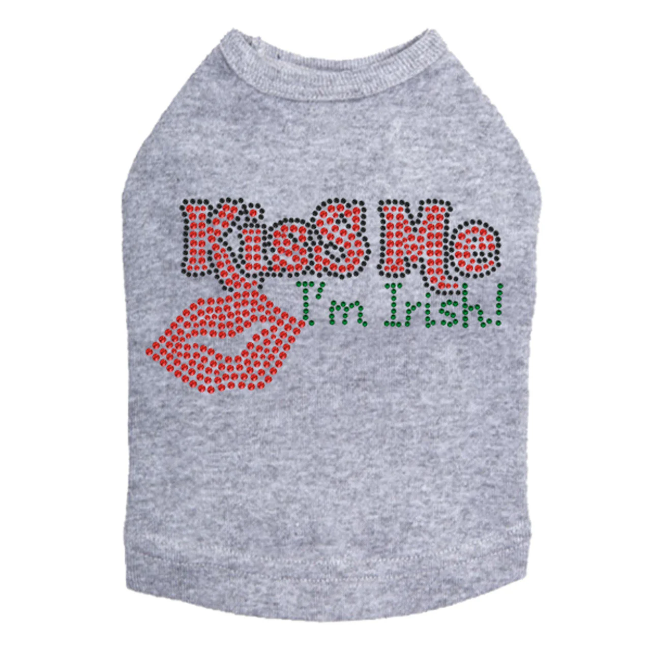 Kiss Me Im Irish 2 - Dog Tank - Image 2