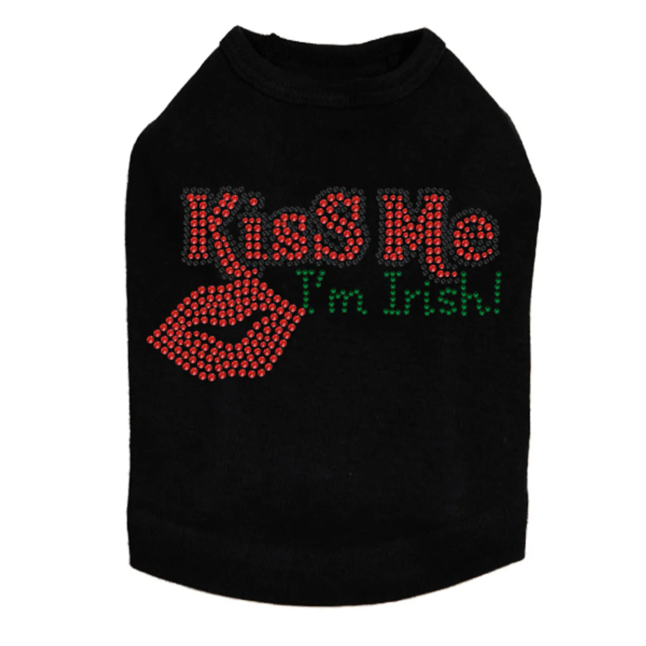 Kiss Me Im Irish 2 - Dog Tank - Image 3