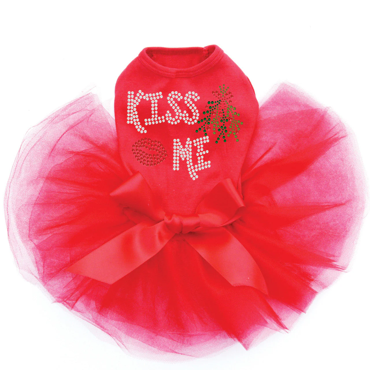 Kiss Me under the Mistletoe - Custom Tutu - Image 2