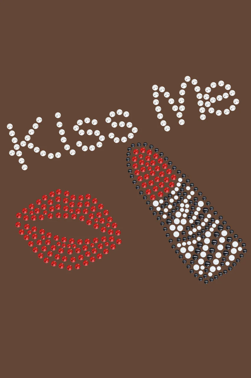 Kiss Me with Lips and Lipstick - Bandanna - Image 3