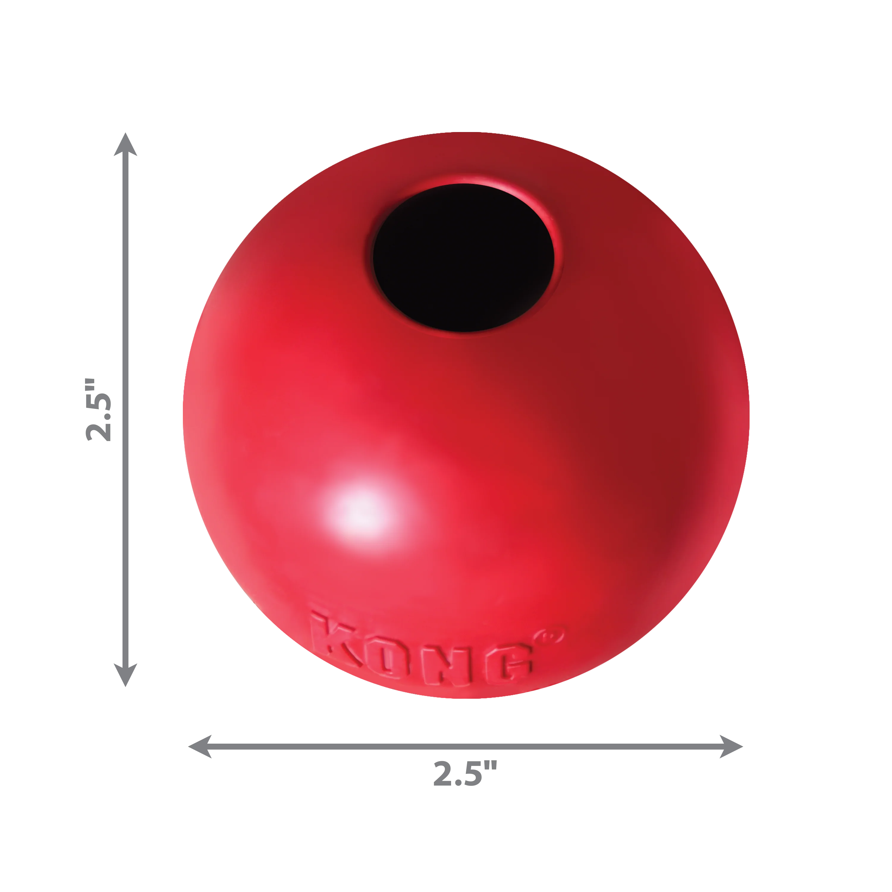 Kong Ball with Hole Small - Image 4