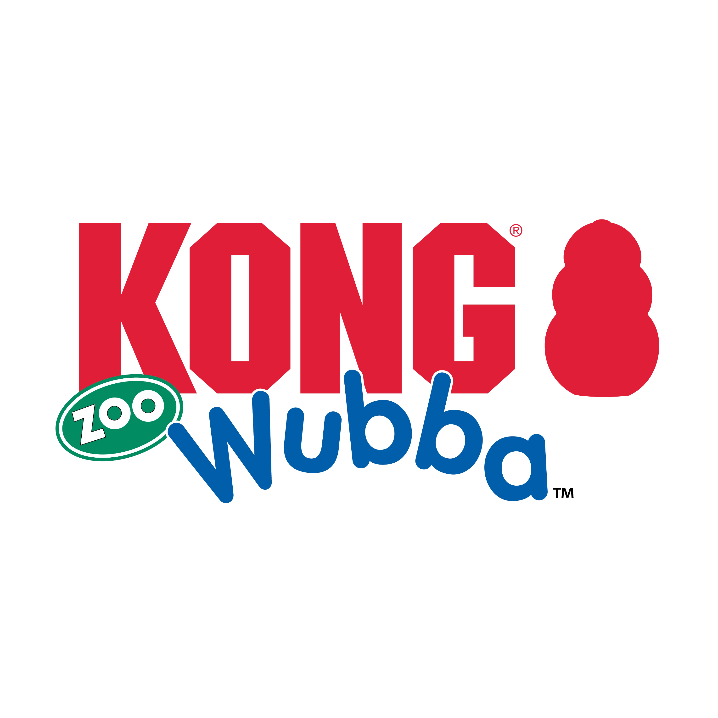 Kong Large Dog Wubba Zoo Mandrill - Image 4