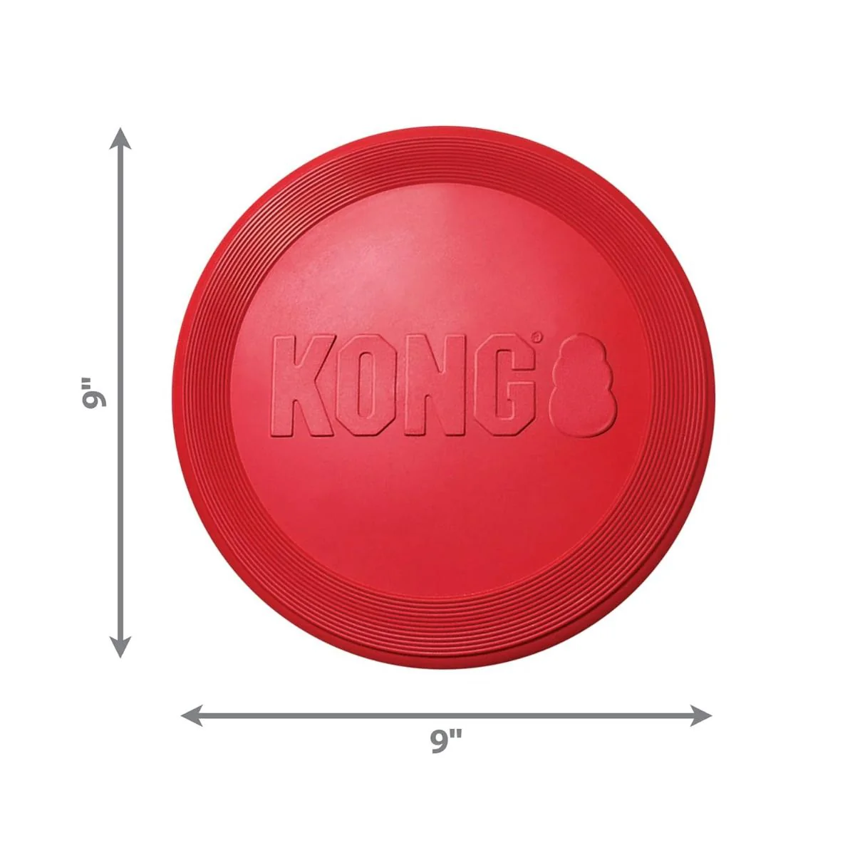 Kong Red Rubber Flyer - Image 5