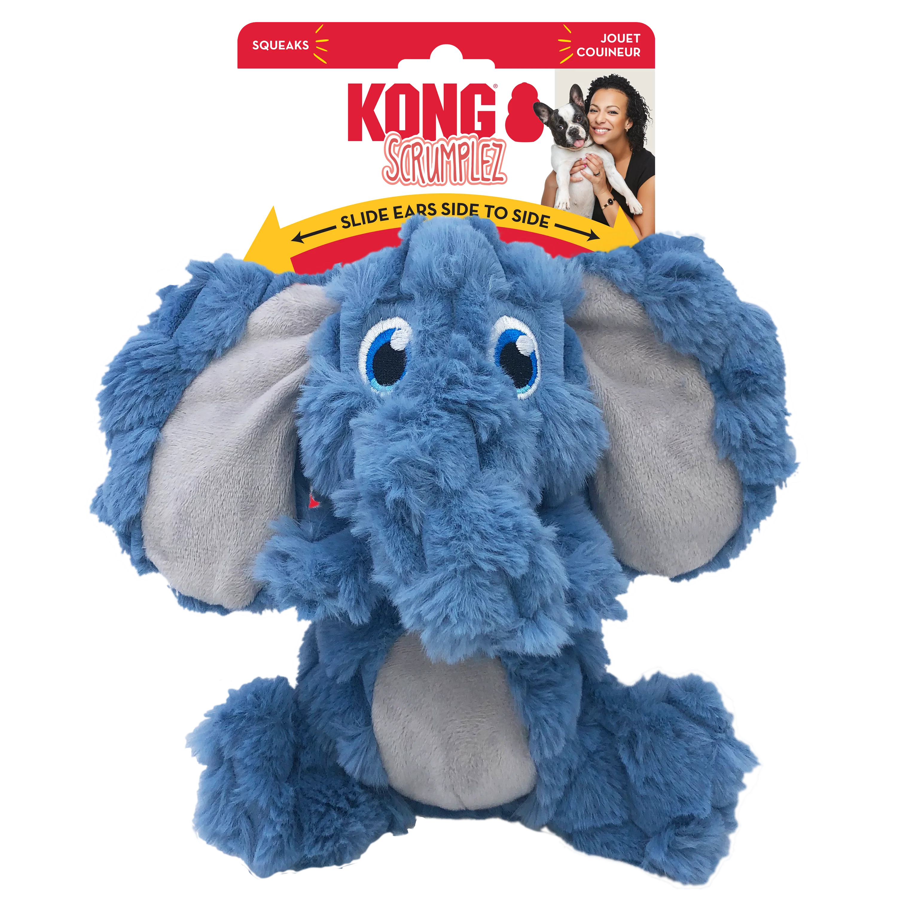 Kong Scrumplez Elephant Medium - Image 3