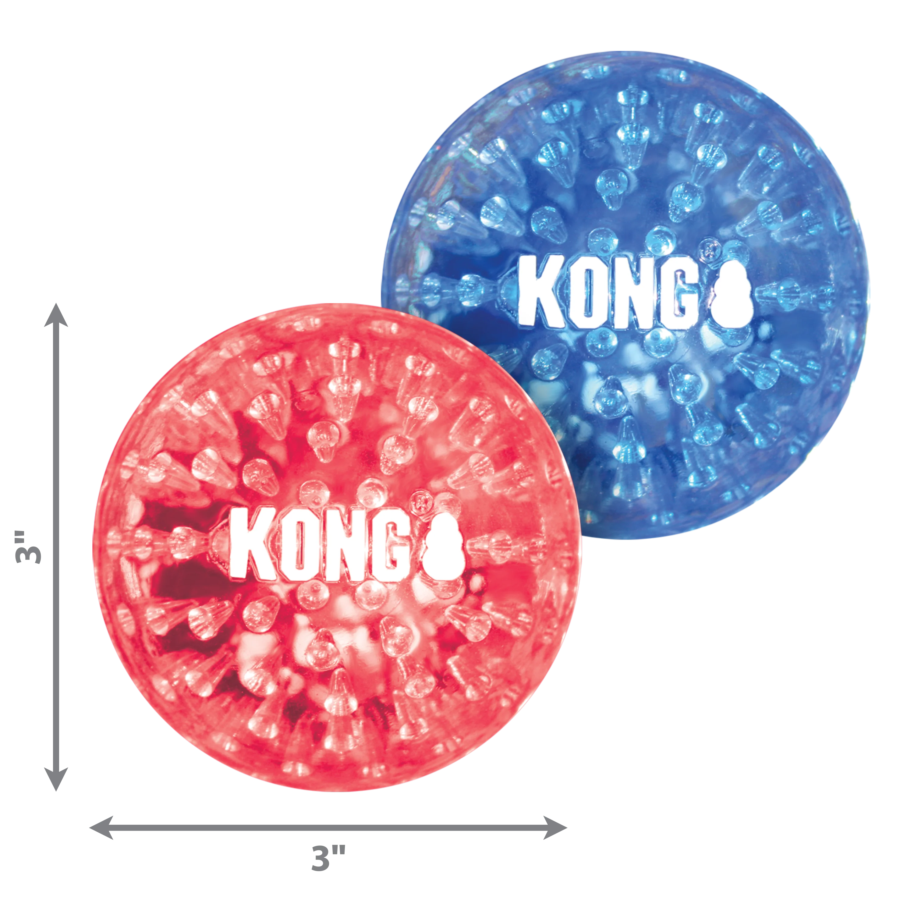 Kong Squeezz Geodz Large (2pk) - Image 6