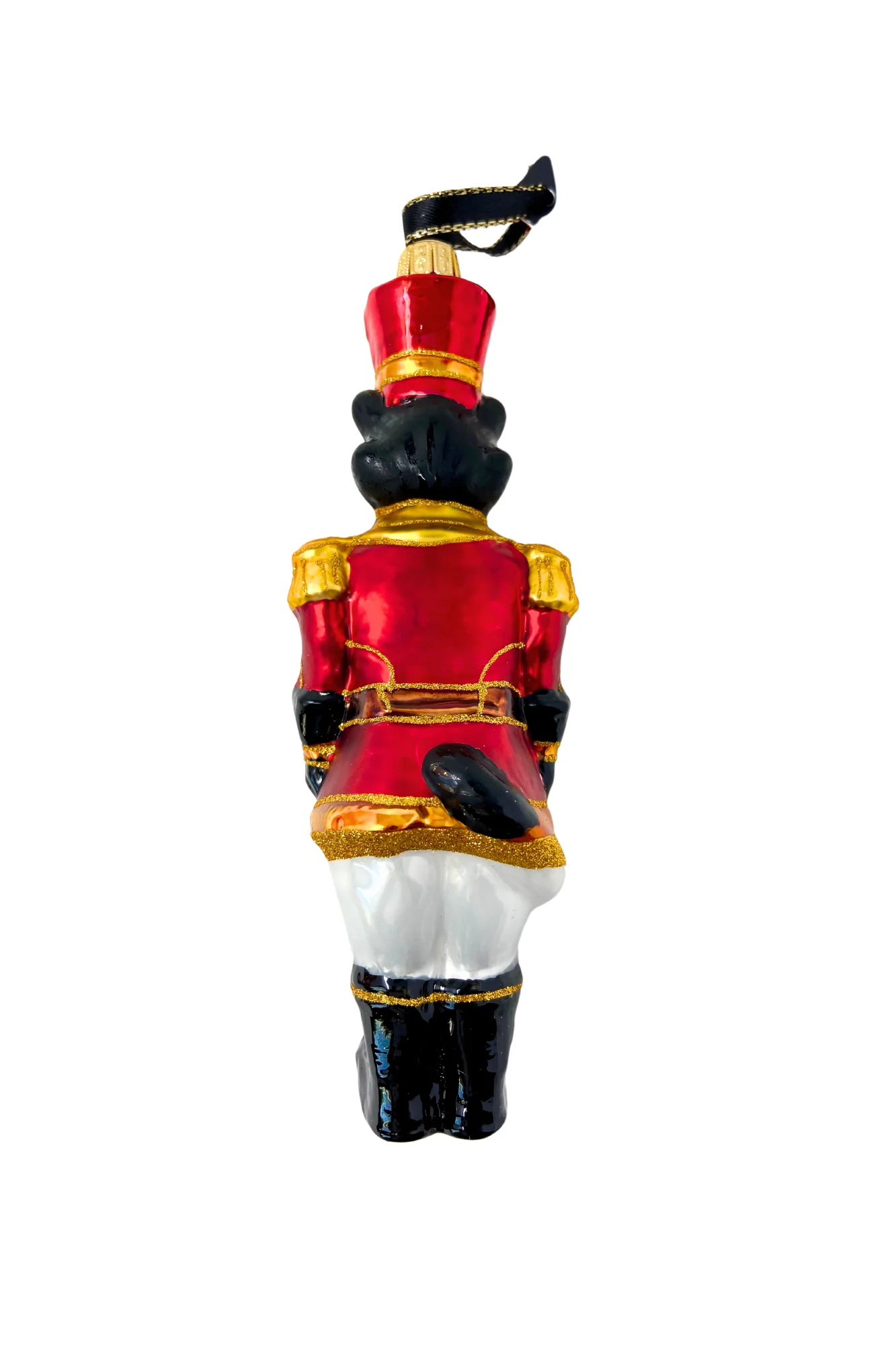 KRG Black Bear Body Polish Glass Ornament - Image 2
