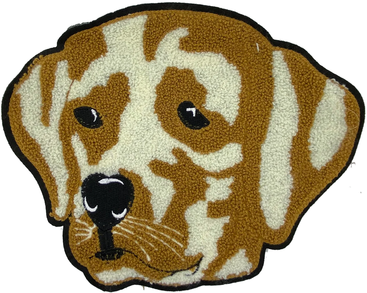 Large Chenille Lab - Patch