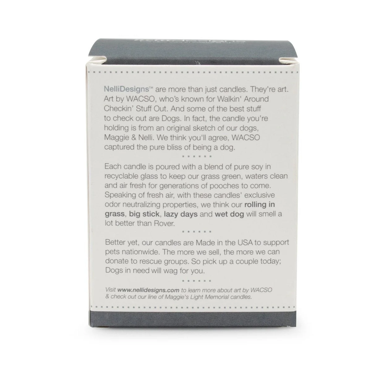 Large Dog Jar Candle - Big Stick Scent - Image 10