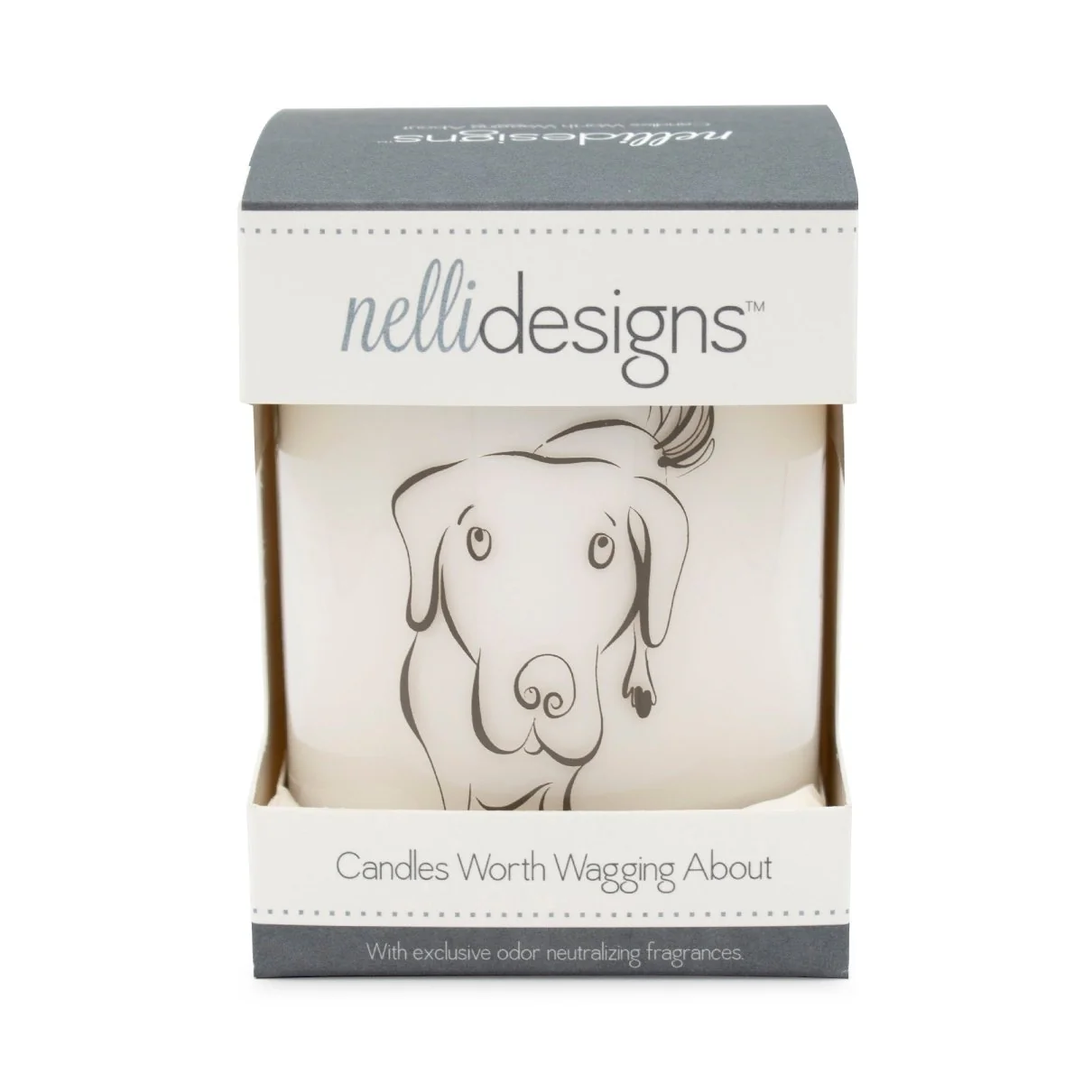 Large Dog Jar Candle - Big Stick Scent - Image 5