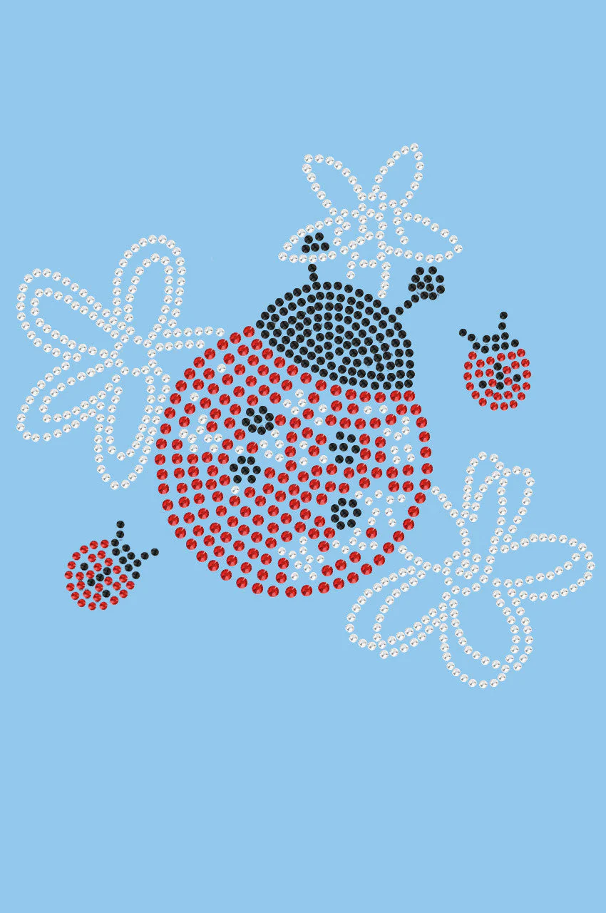 Large Lady Bug with Flowers - Custom Tutu - Image 5