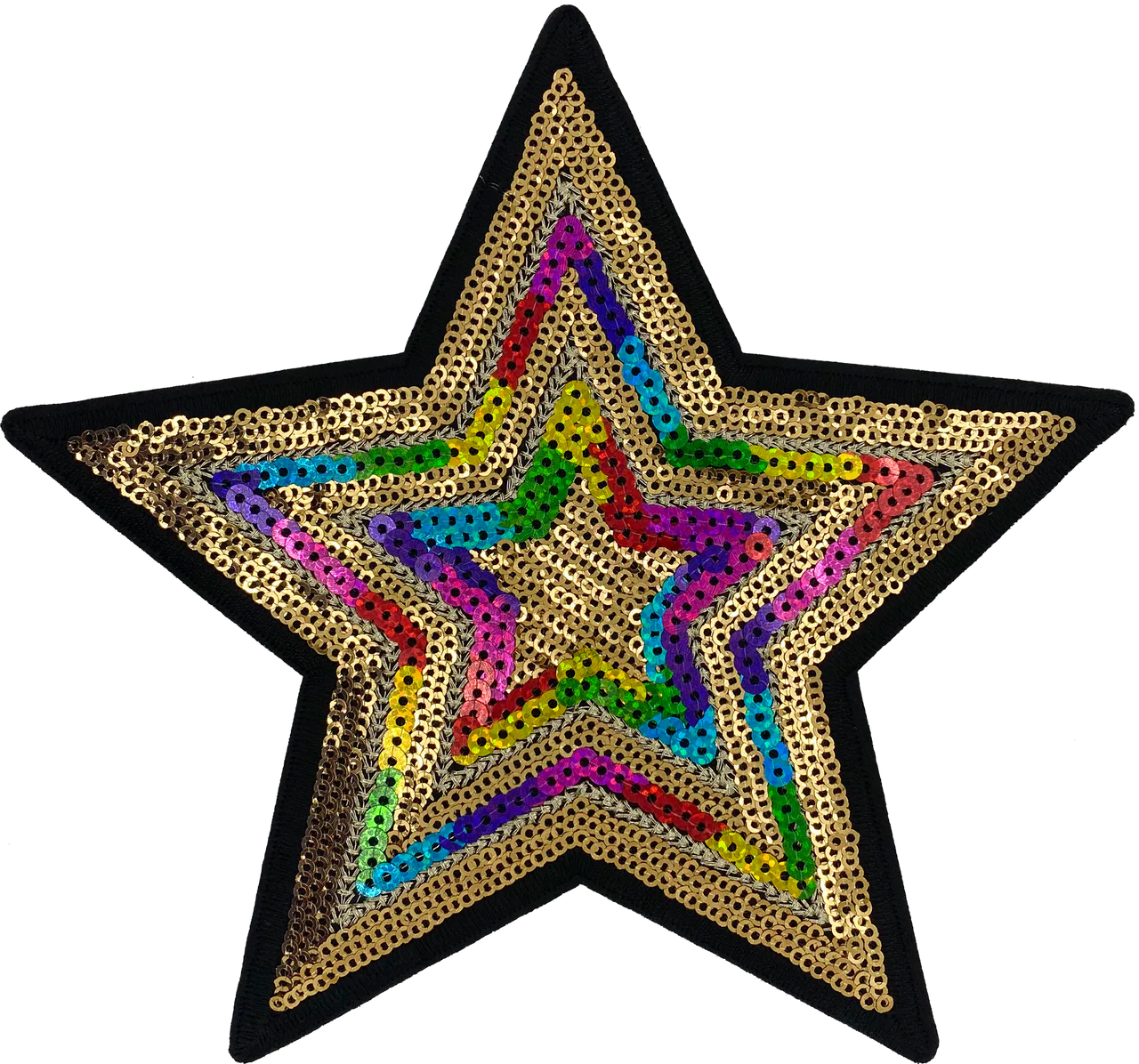 Large Sequin Star - Patch