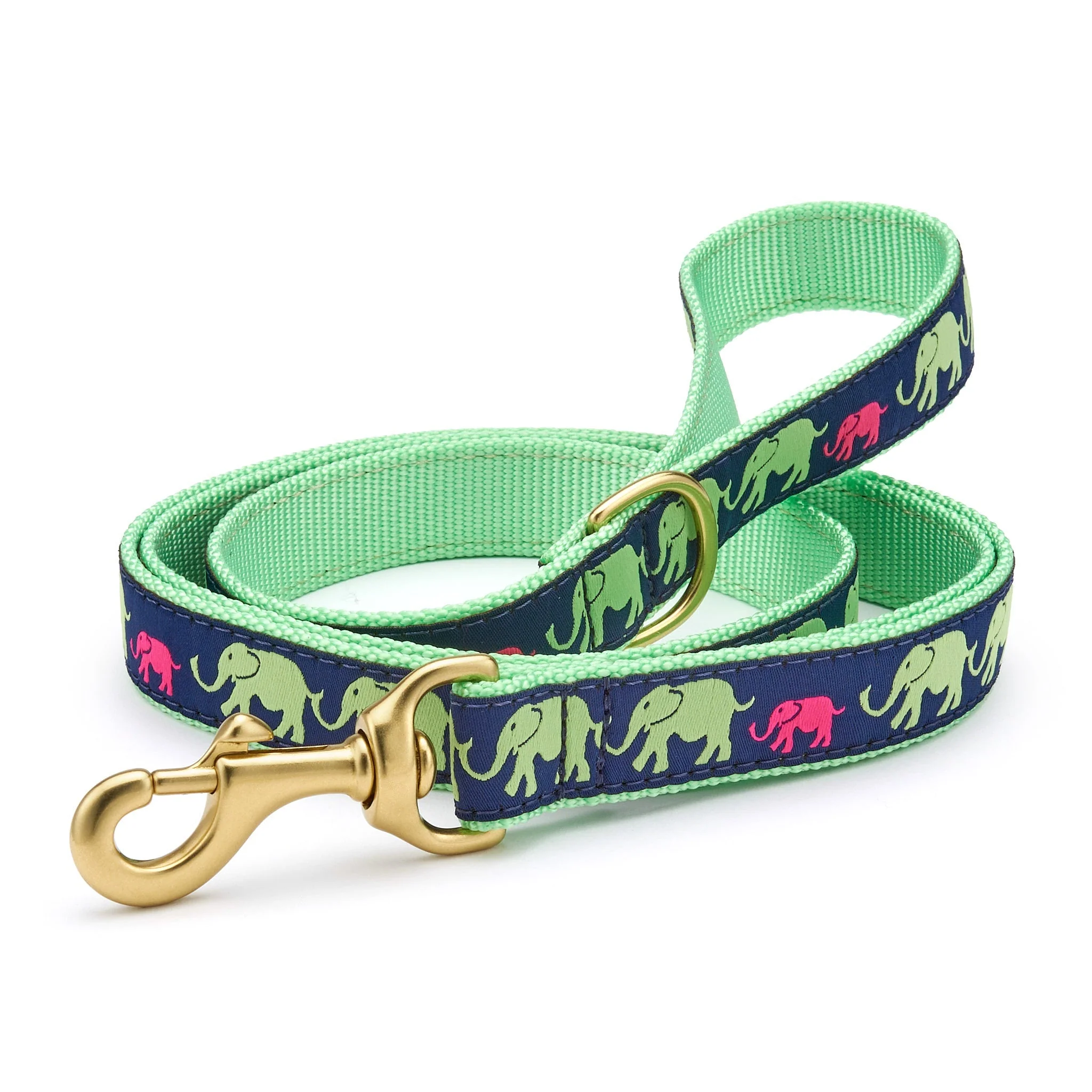 Up Country Leader of the Pach Cast Brass Dog Leash