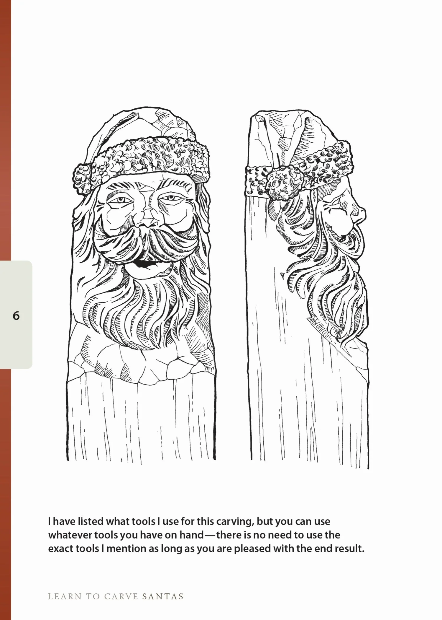 Learn to Carve Santas (Booklet) - Image 2