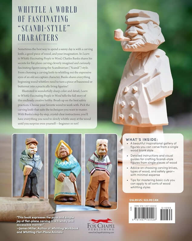 Learn to Whittle Fascinating People in Wood - Image 7