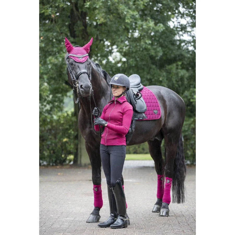 LeMieux Loire Classic Satin Dressage Square Saddle Pad - Image 13