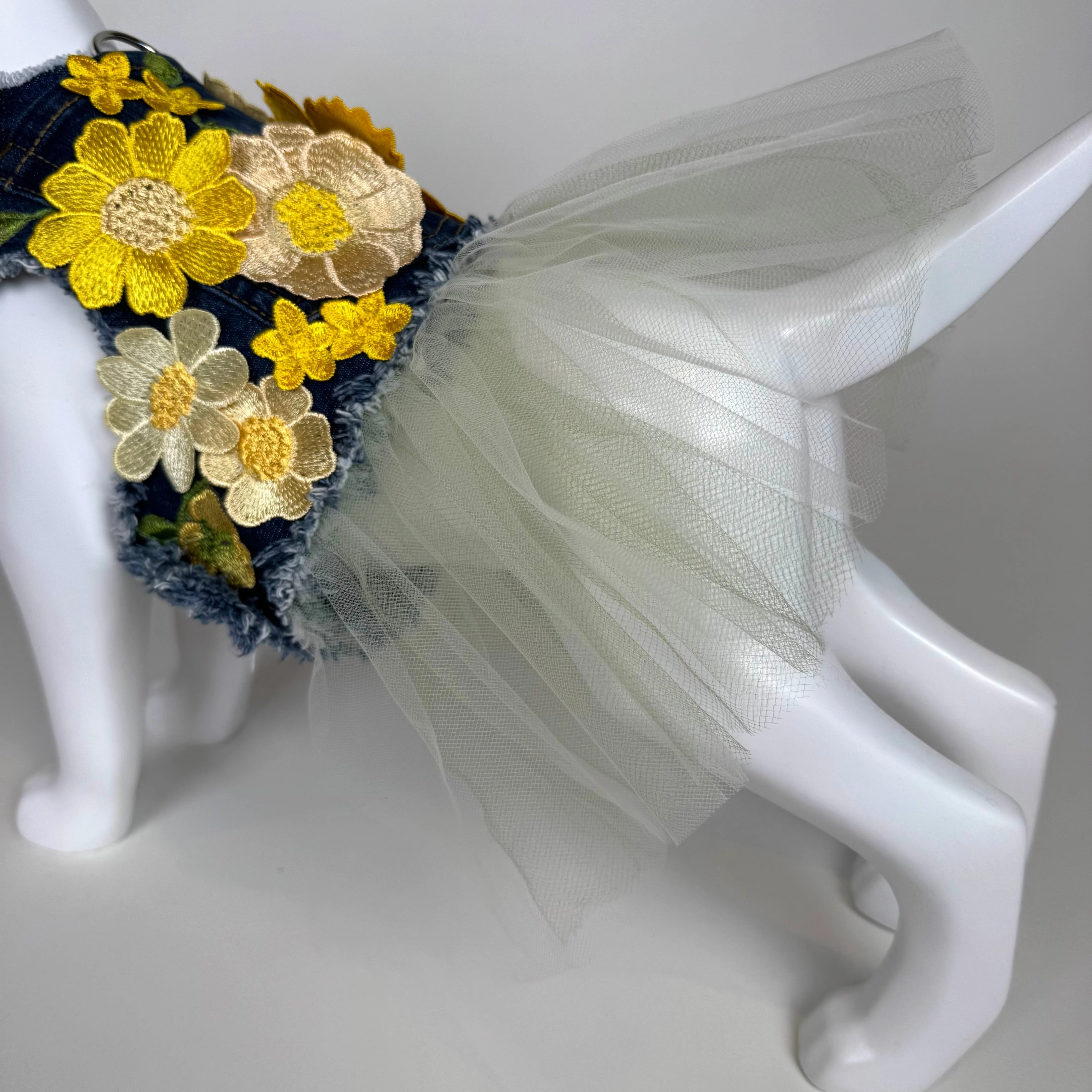 Lemon Chiffon Bouquet Dress - Image 5