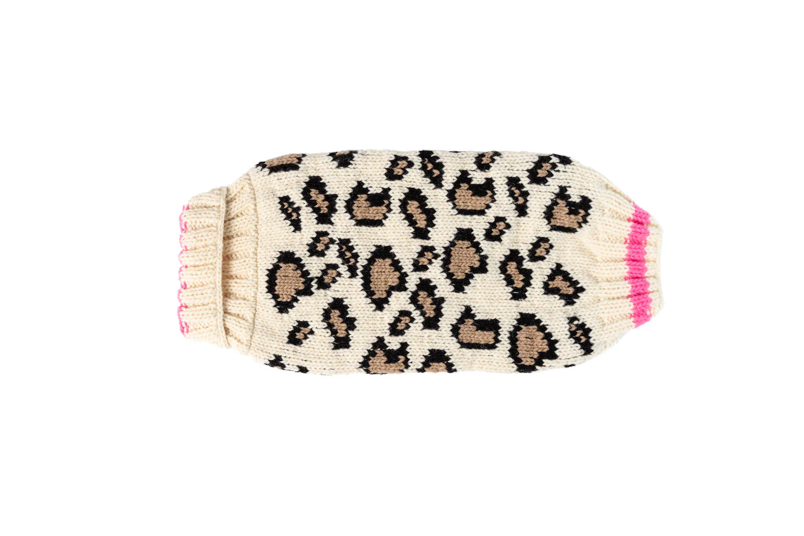 Leopard Print Dog Sweater - Image 2