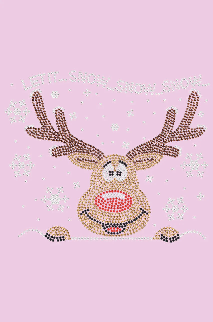 Let it Snow - Red Nose Reindeer - Bandana - Image 11