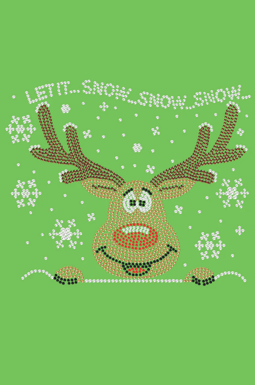 Let it Snow - Red Nose Reindeer - Bandana - Image 14