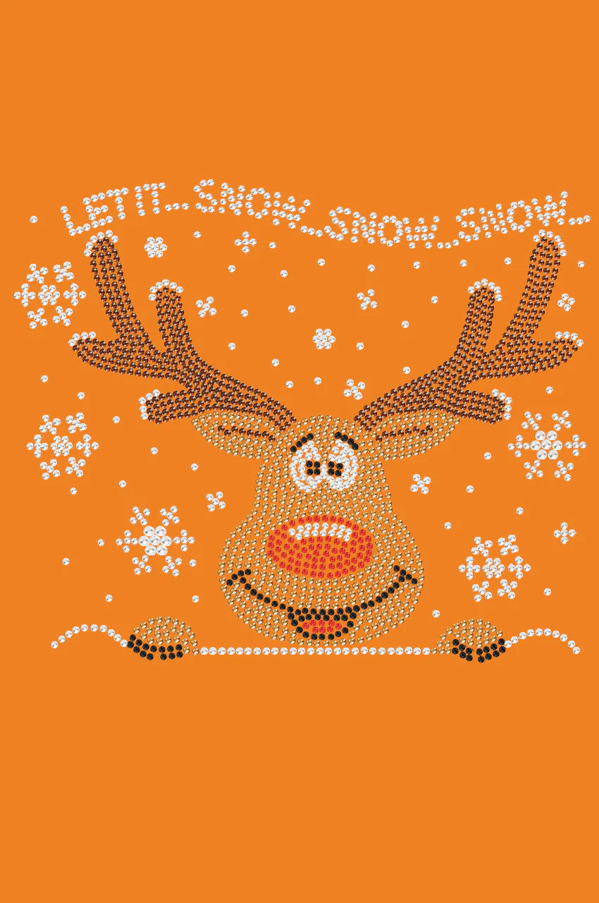 Let it Snow - Red Nose Reindeer - Bandana - Image 17