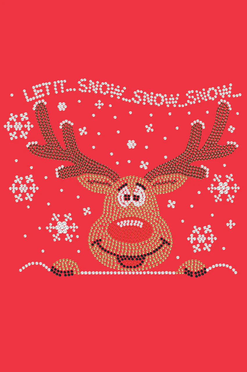 Let it Snow - Red Nose Reindeer - Bandana - Image 3