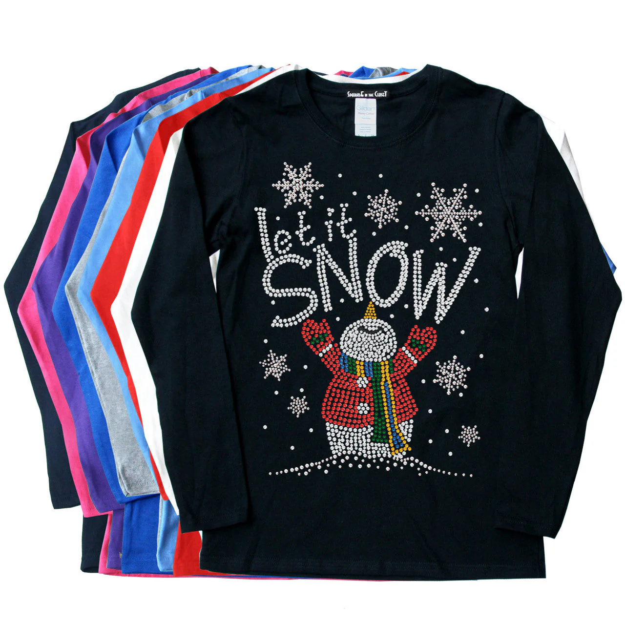 Let it Snow Snowman - Women's Tee - Image 15