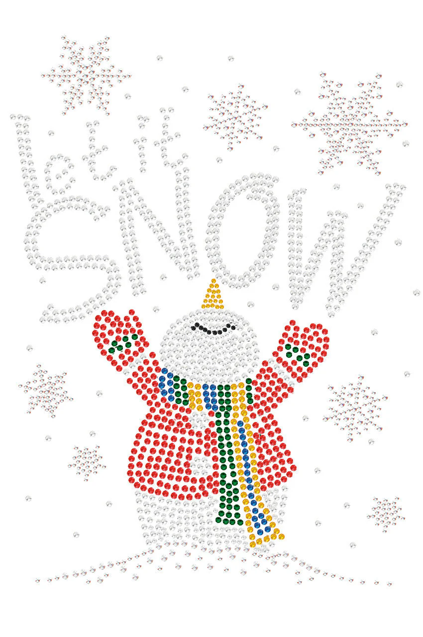 Let it Snow Snowman - Women's Tee - Image 2