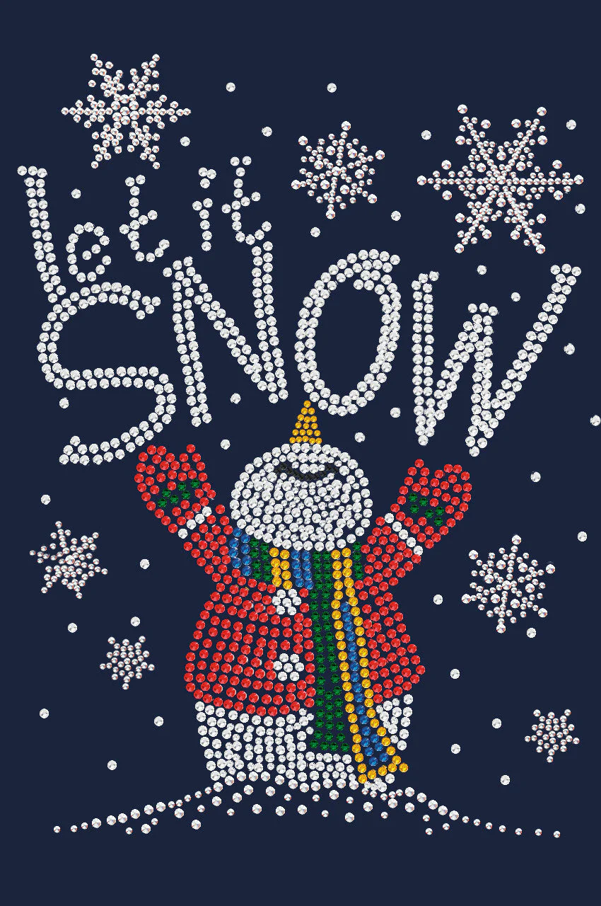 Let it Snow Snowman - Women's Tee - Image 8