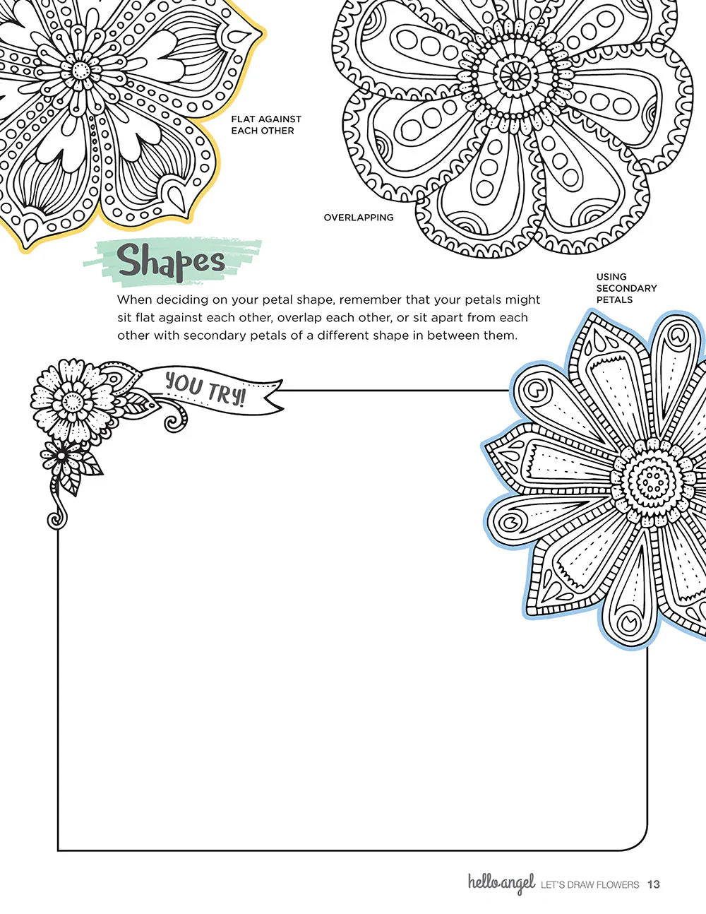 Let's Draw Flowers - Image 5