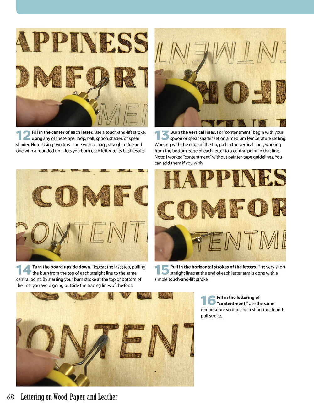 Lettering on Wood, Paper, and Leather - Image 4