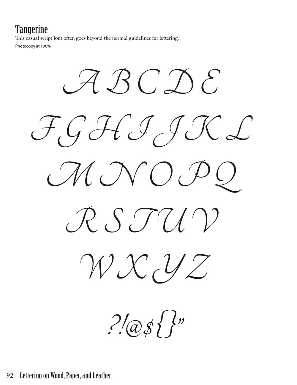 Lettering on Wood, Paper, and Leather - Image 5