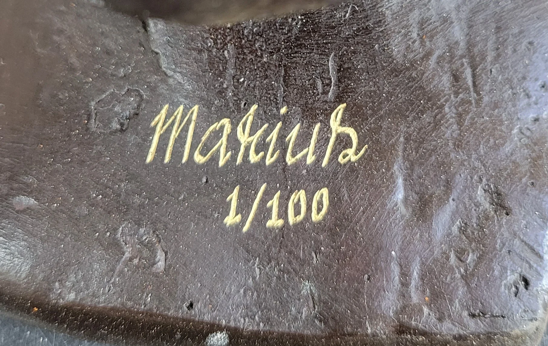 Limited Edition Marius Cougar Female Lion Bronze Sculpture Marble Statue Figurine - Image 10