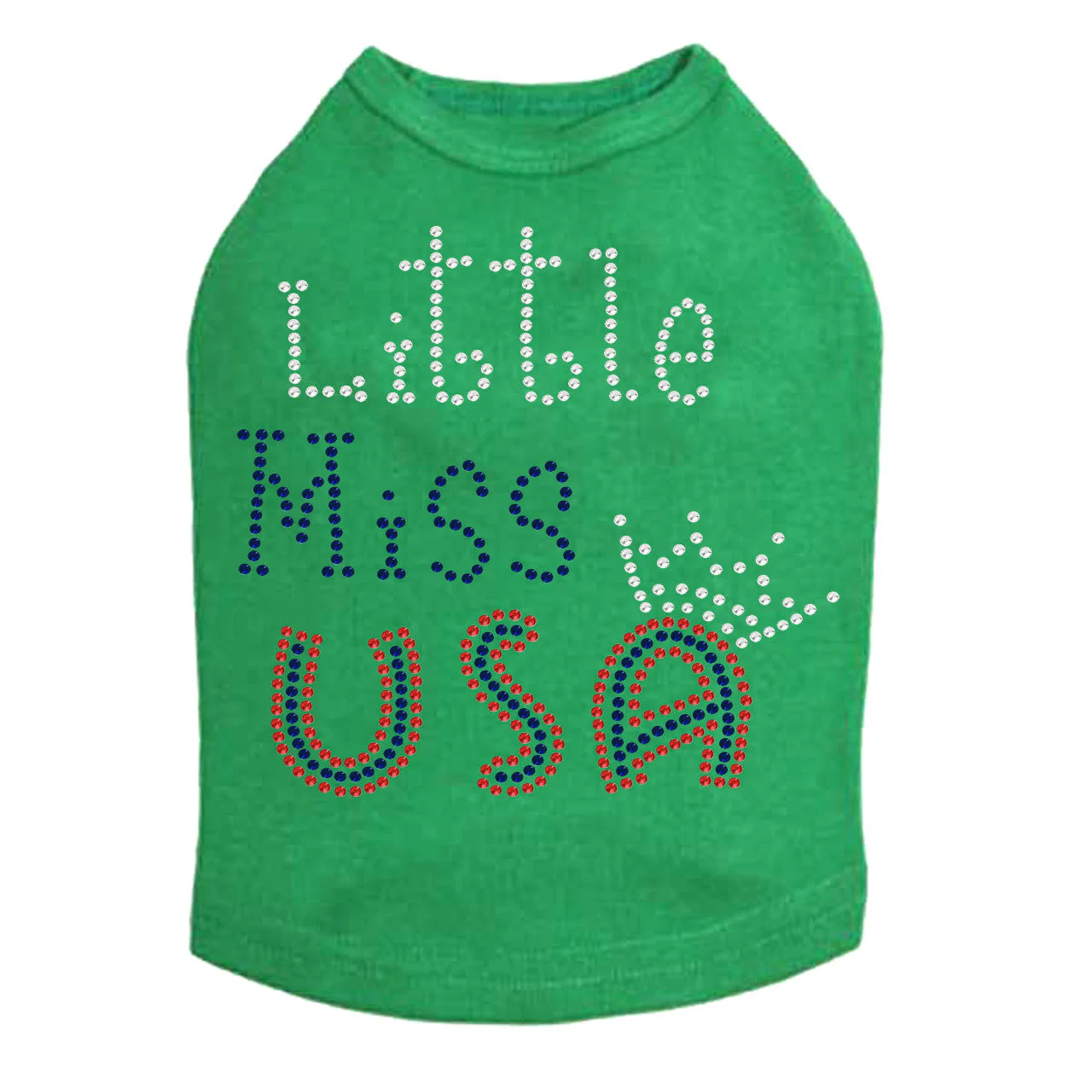 Little Miss USA - Dog Tank - Image 5