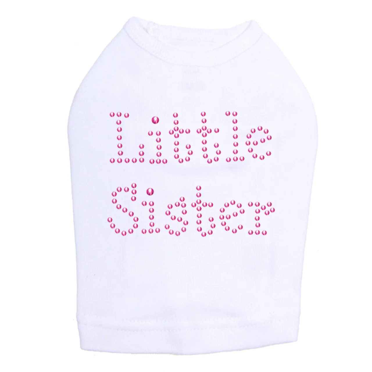 Little Sister (Fuchsia) - Dog Tank - Image 2
