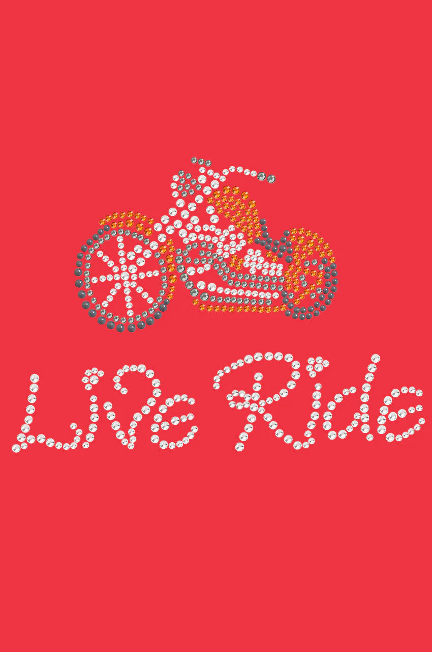 Live - Ride - (Orange) Motorcycle - Bandanas - Image 15