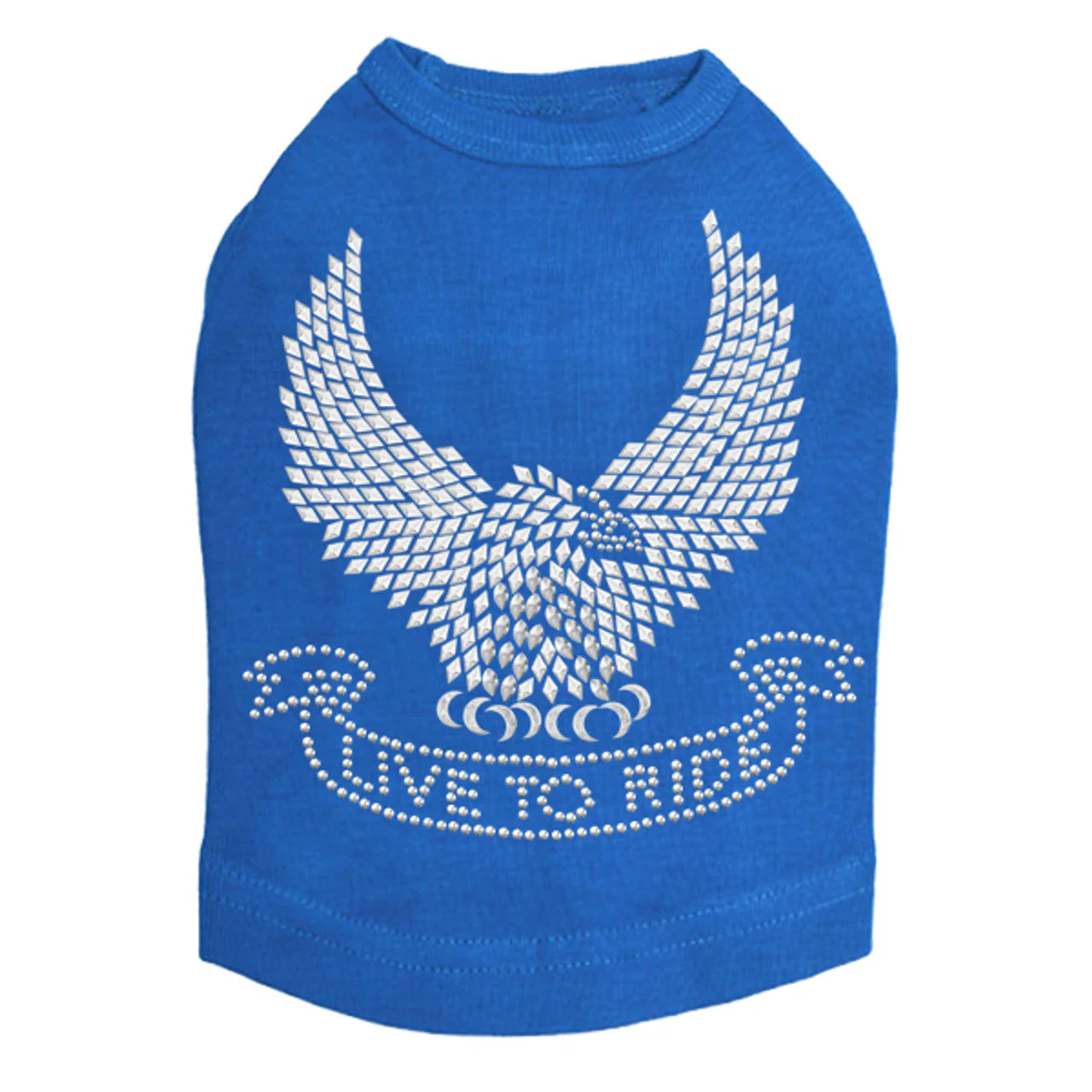 Live to Ride Eagle - Dog Tank - Image 6