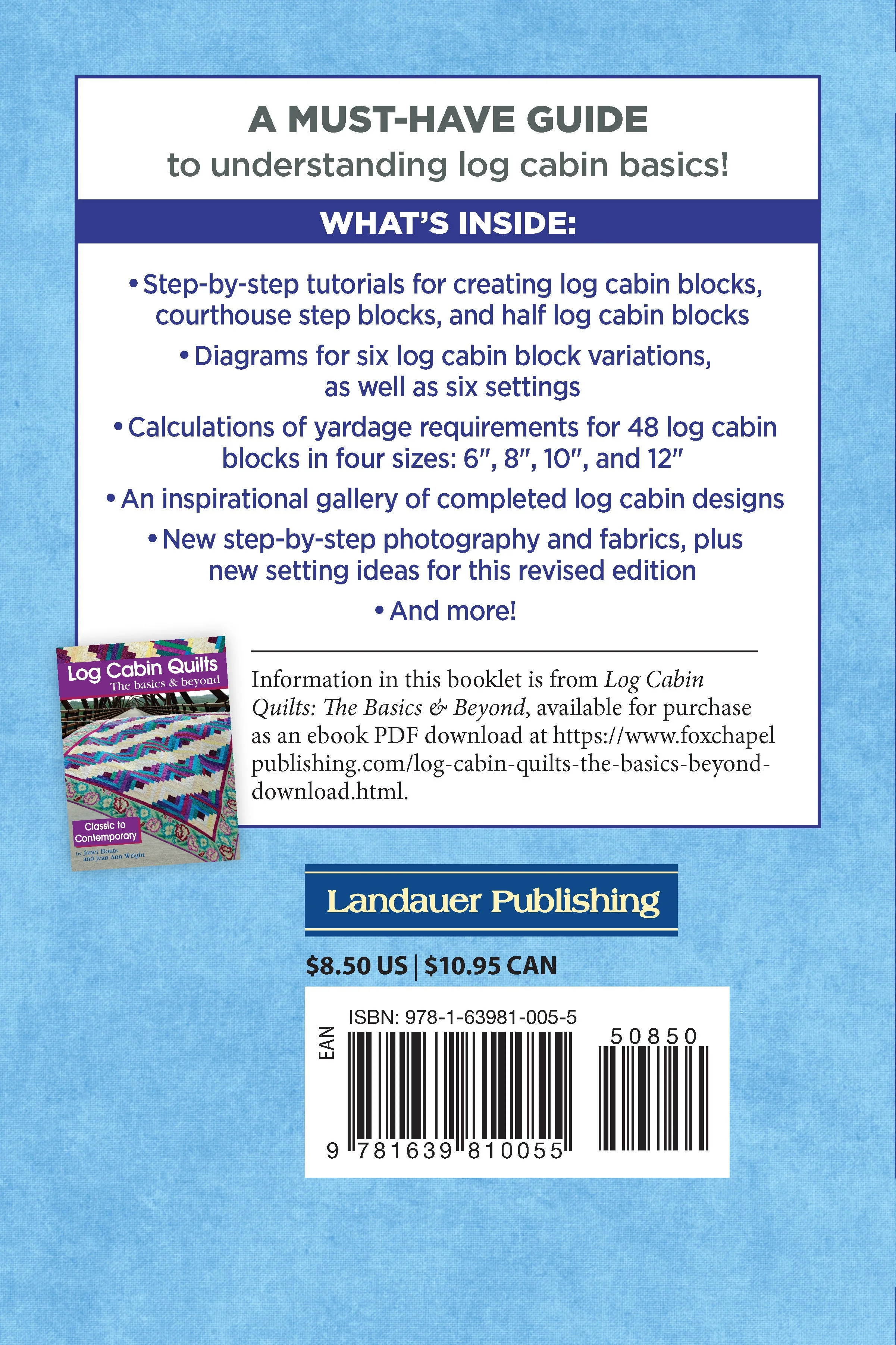 Log Cabin Block Basics, Revised Edition - Image 7