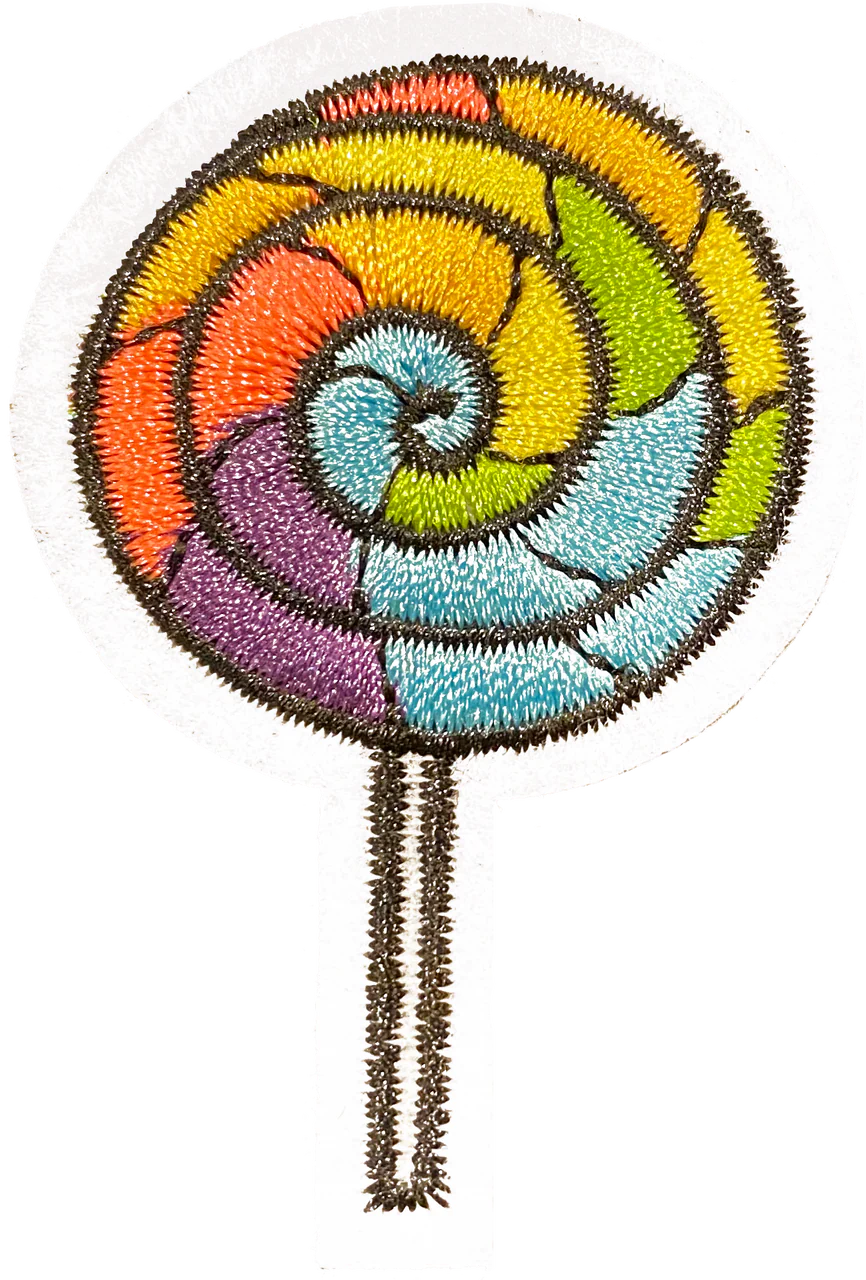 Lollypop 1 (Rainbow) - Patch