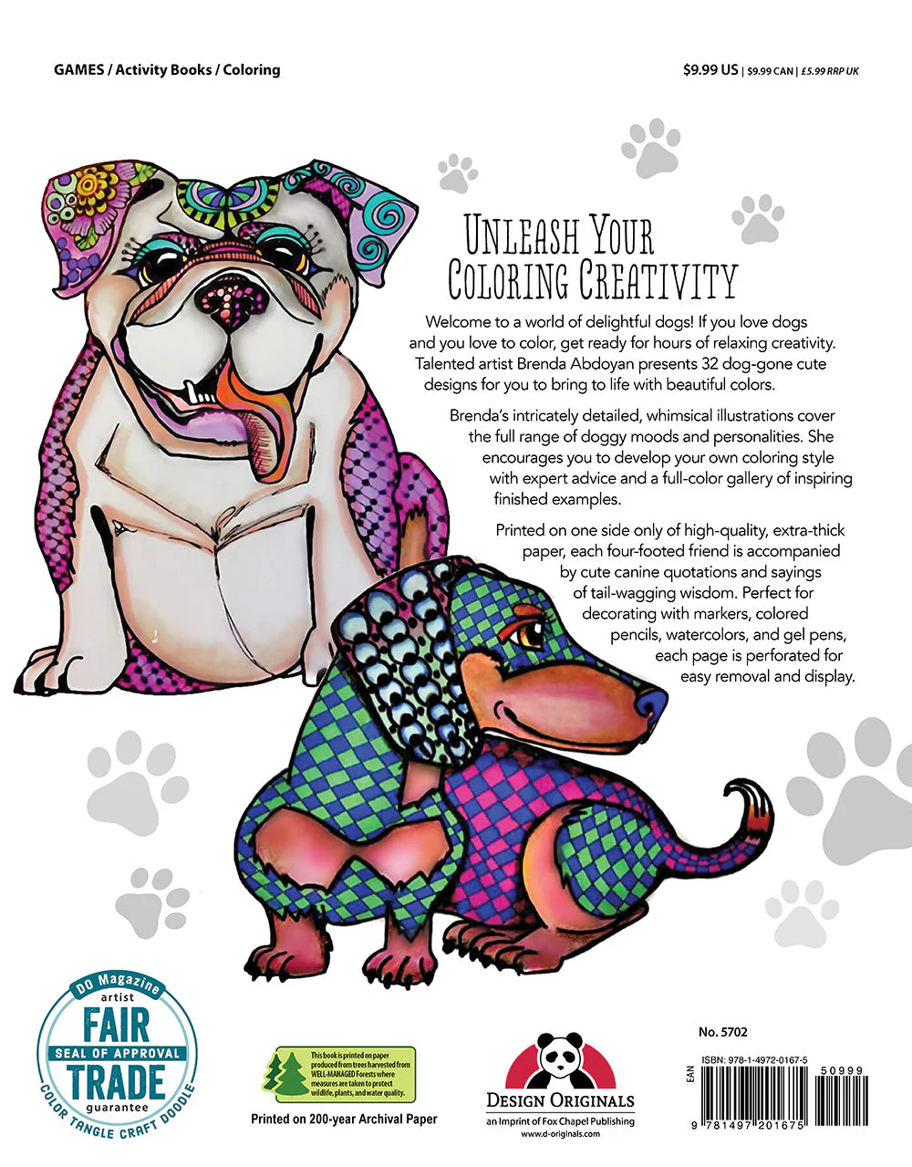 Lovable Dogs Coloring Book - Image 7
